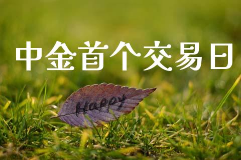 中金首个交易日_https://cj007.lansai.wang_外汇交易_第1张