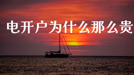 电开户为什么那么贵_https://cj007.lansai.wang_财经新闻_第1张