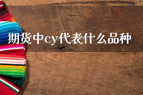 期货中cy代表什么品种_https://cj007.lansai.wang_外汇交易_第1张