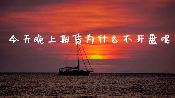 今天晚上期货为什么不开盘呢_https://cj007.lansai.wang_金融监管_第1张