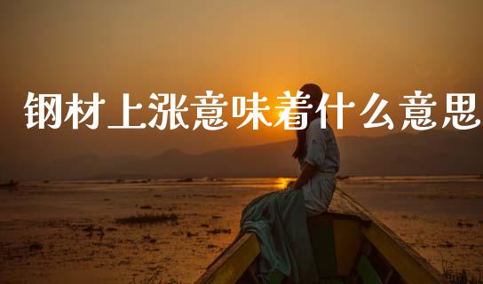 钢材上涨意味着什么意思_https://cj007.lansai.wang_外汇交易_第1张
