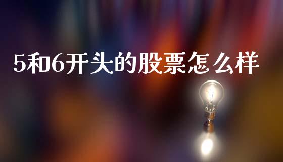 5和6开头的股票怎么样_https://cj007.lansai.wang_金融监管_第1张