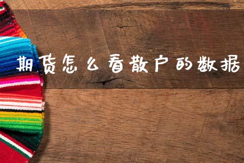 期货怎么看散户的数据_https://cj007.lansai.wang_财经新闻_第1张