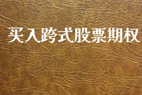 买入跨式股票期权_https://cj007.lansai.wang_外汇交易_第1张